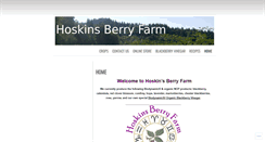 Desktop Screenshot of hoskinsberryfarm.com