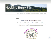 Tablet Screenshot of hoskinsberryfarm.com